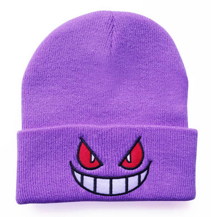 Beanie mit aufgesticktem Phantom Smile