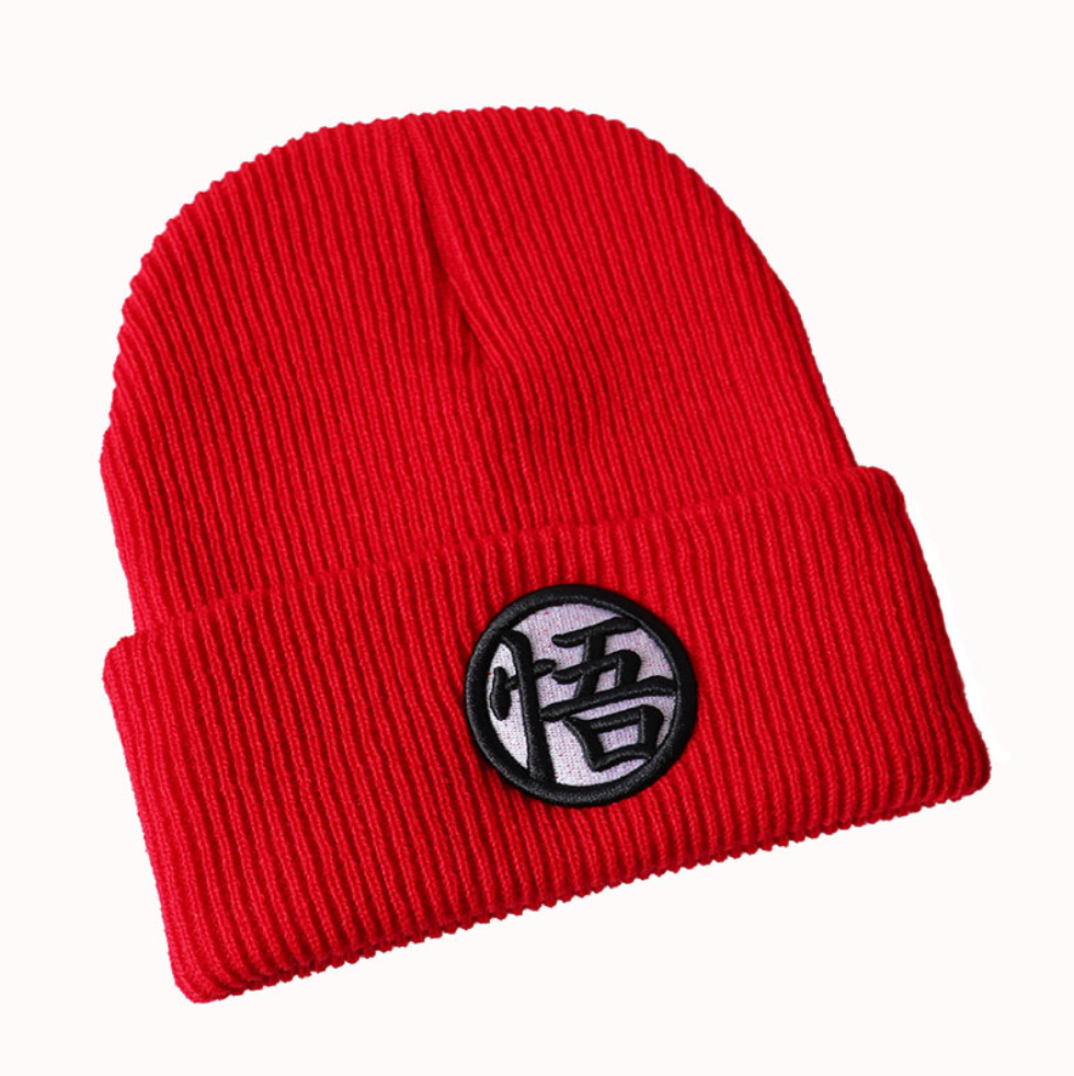 Saiyan Legacy Warrior of Kanji 3D Embroidered Beanie