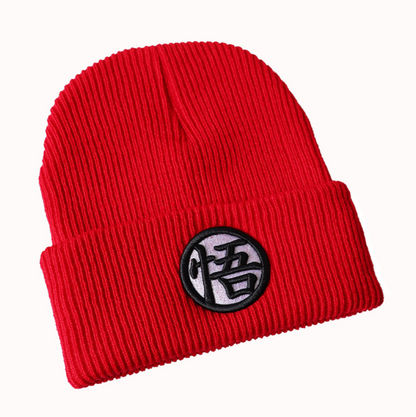 Saiyan Legacy Warrior of Kanji 3D Embroidered Beanie