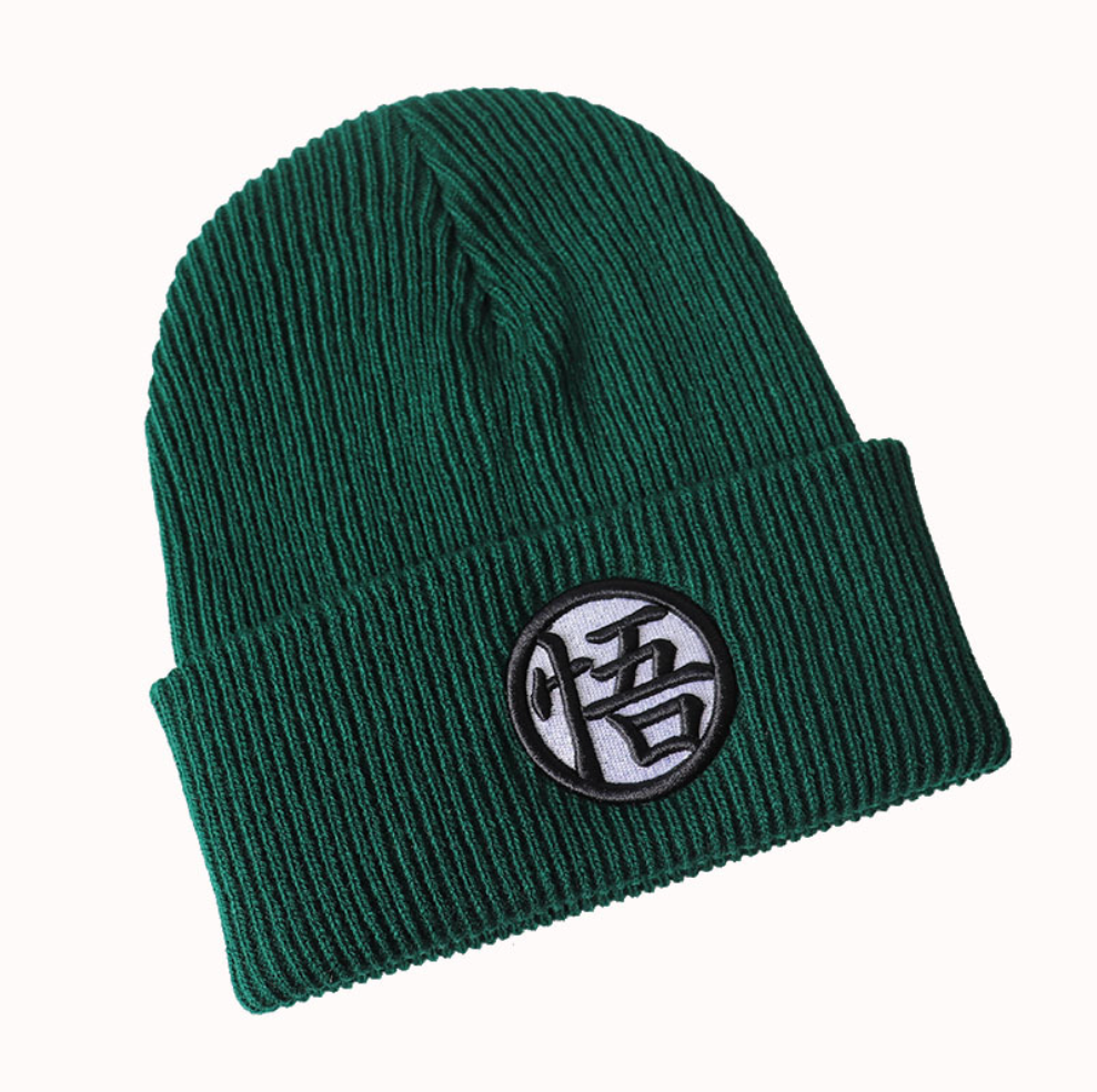 Saiyan Legacy Warrior of Kanji 3D Embroidered Beanie