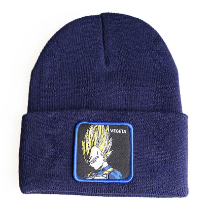 Bonnet brodé avec patch Vegeta Dragon Ball Z