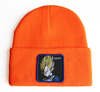 Bonnet brodé avec patch Vegeta Dragon Ball Z