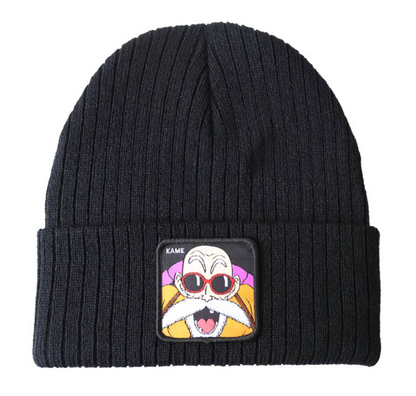 Beanie mit aufgesticktem Master Roshi-Patch aus Dragon Ball Z