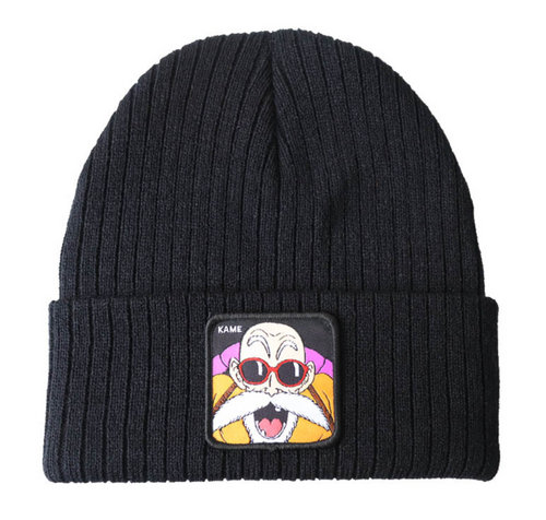 Beanie mit aufgesticktem Master Roshi-Patch aus Dragon Ball Z