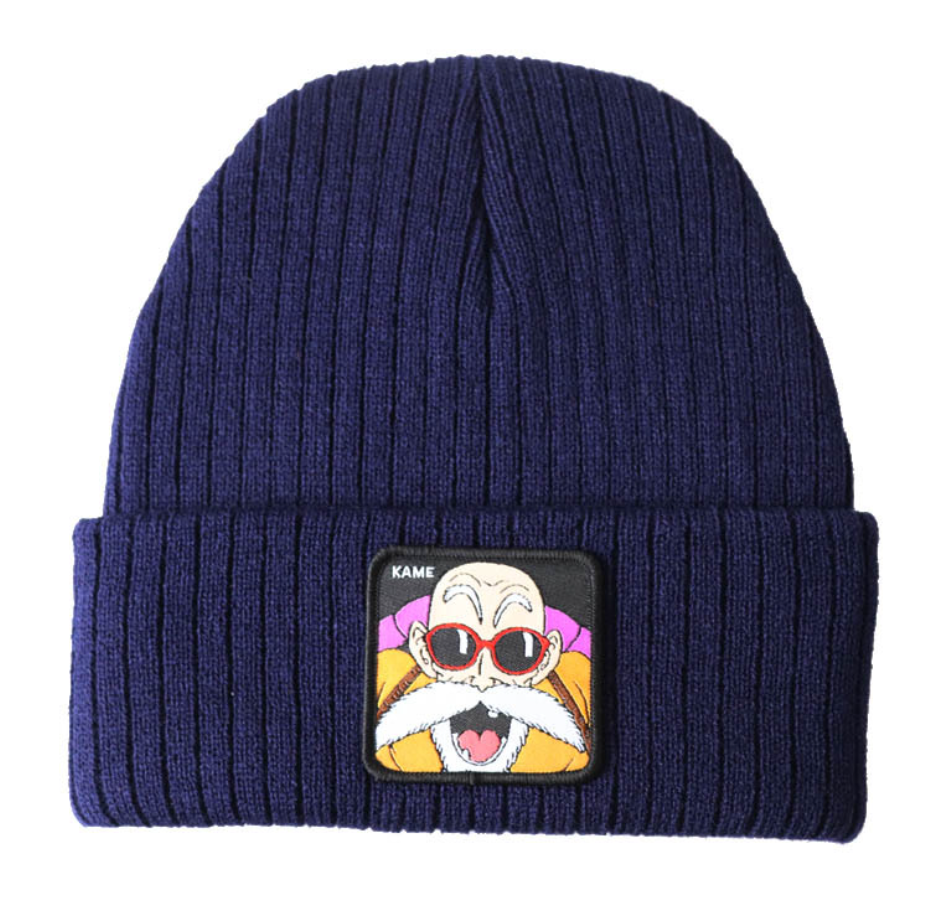 Beanie mit aufgesticktem Master Roshi-Patch aus Dragon Ball Z