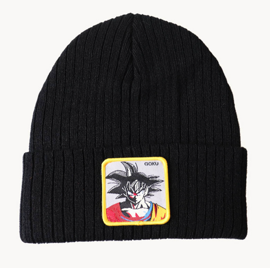 Saiyan Legacy Warrior Patch Embroidered Beanie