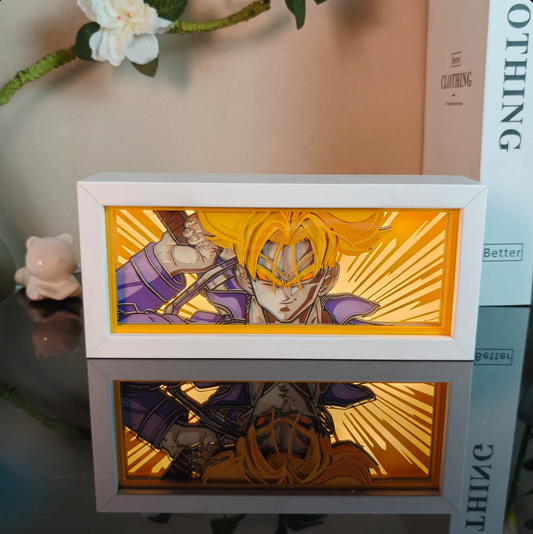Saiyan Legacy Sworded Time Traveler Super Saiyan Box