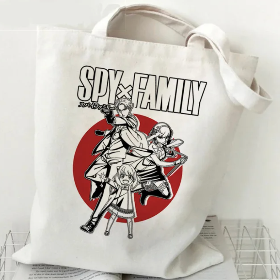 Family Espionage Retro Tote Bag