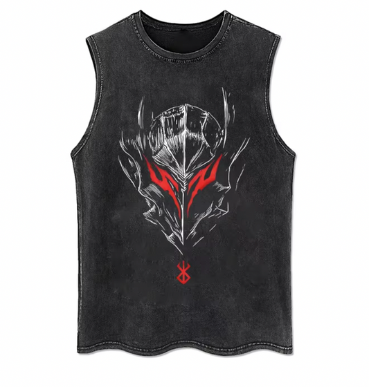 Dark Sword Saga Black Swordsman V6 Tank Top