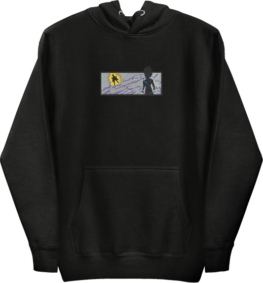 Saiyan Legacy - Scholar Warrior vs Perfect Bio-Weapon Hoodie (Embroidered)