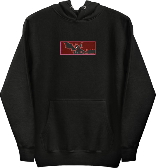 Clover Magic Anti-Magic Knight Demon Hoodie (Embroidered)