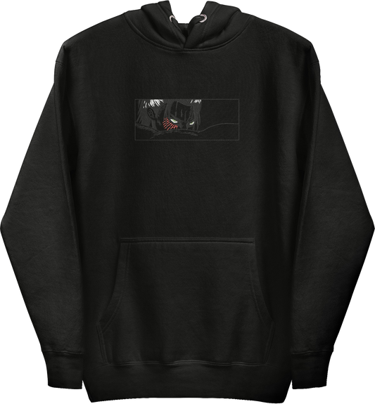 Angriff auf Titan Eren Yeager's Rage Blackout Hoodie (bestickt)