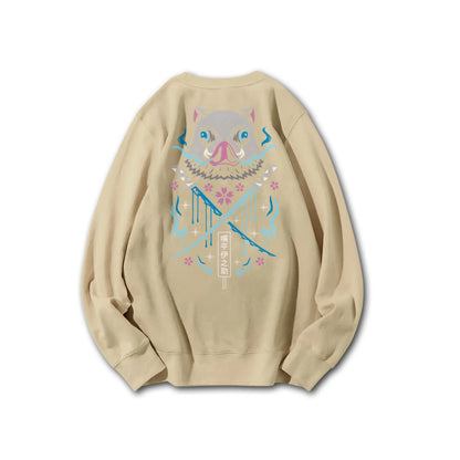 Blade of Demon Hunters Boar Head Fighter V2 Sweatshirt