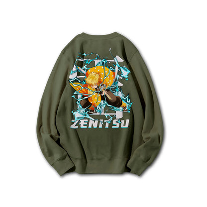 Blade of the Demon Hunters Zenitsu V2 Sweatshirt