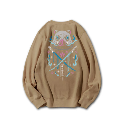 Blade of Demon Hunters Boar Head Fighter V2 Sweatshirt
