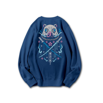 Blade of Demon Hunters Boar Head Fighter V2 Sweatshirt