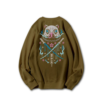Blade of Demon Hunters Boar Head Fighter V2 Sweatshirt
