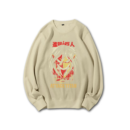 Titan Siege Eren Yeager Attack Titan V2 Sweatshirt