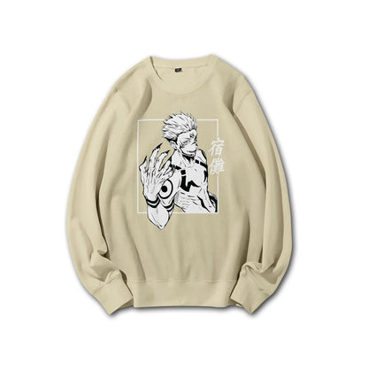 Jujutsu Kaisen Ryomen Sukuna V3 Sweatshirt
