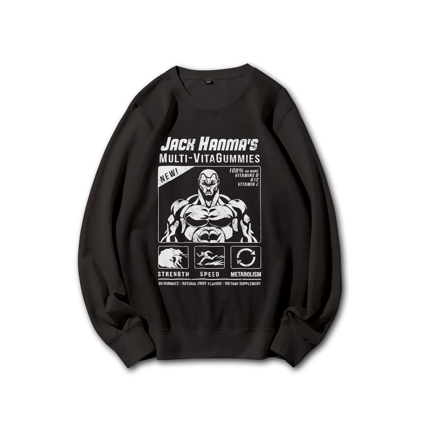 Ultimate Grappler - Jack Hanma's Multi-VitaGummies Sweatshirt