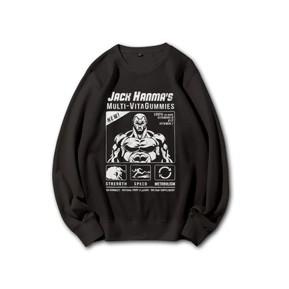 Ultimate Grappler - Jack Hanma's Multi-VitaGummies Sweatshirt