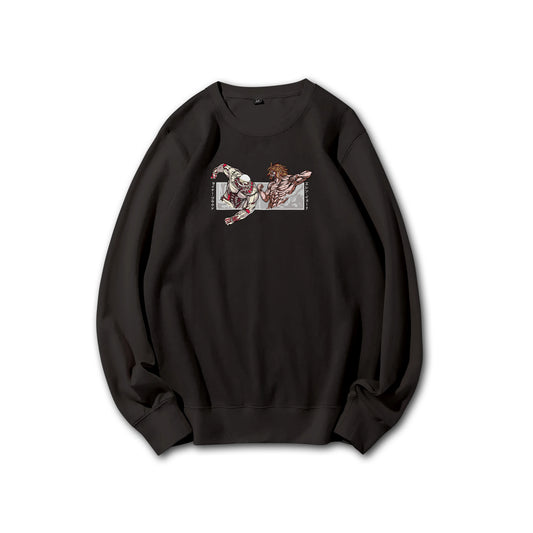 Titan Siege Wall - Titans Fighting Sweatshirt