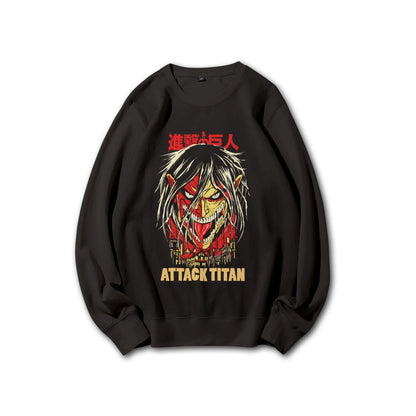 Titan Siege Eren Yeager Attack Titan V2 Sweatshirt