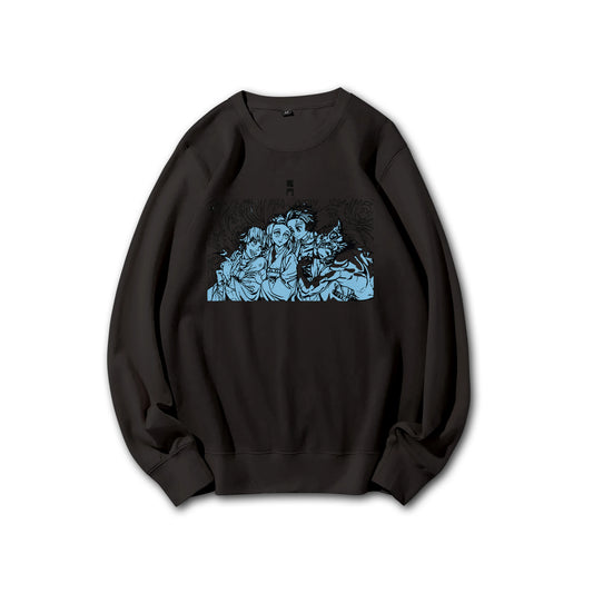 Blade of Demon Hunters Water Breathing Swordsman Squad Sweatshirt