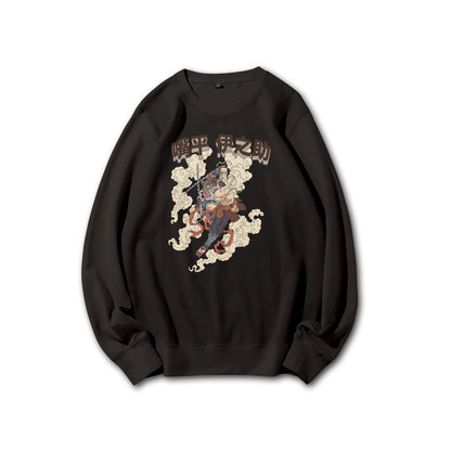 Blade of Demon Hunters Boar Head Fighter Hashibara V2 Sweatshirt