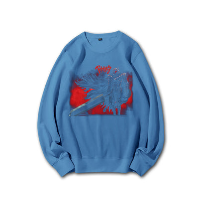 Dark Sword Saga Black Swordsman V9 Sweatshirt