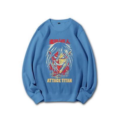 Titan Siege Eren Yeager Attack Titan V2 Sweatshirt