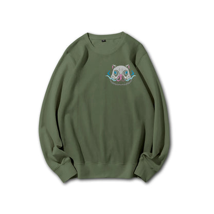 Blade of Demon Hunters Boar Head Fighter V2 Sweatshirt