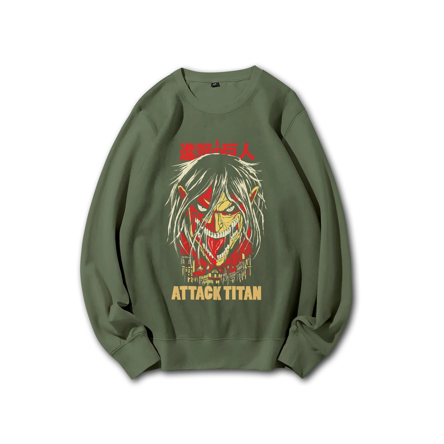 Titan Siege Eren Yeager Attack Titan V2 Sweatshirt