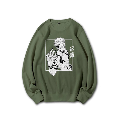 Jujutsu Kaisen Ryomen Sukuna V3 Sweatshirt
