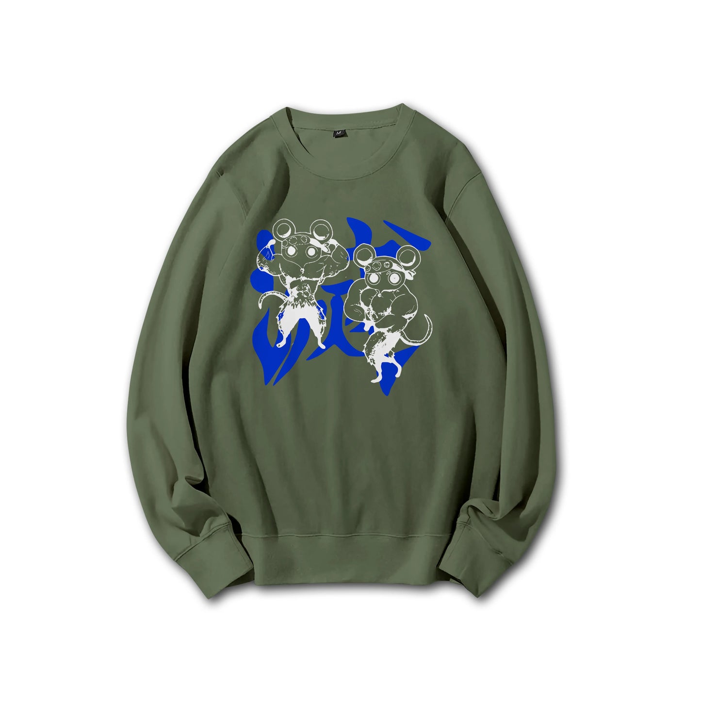 Blade of Demon Hunters Muscle Mice Sweatshirt