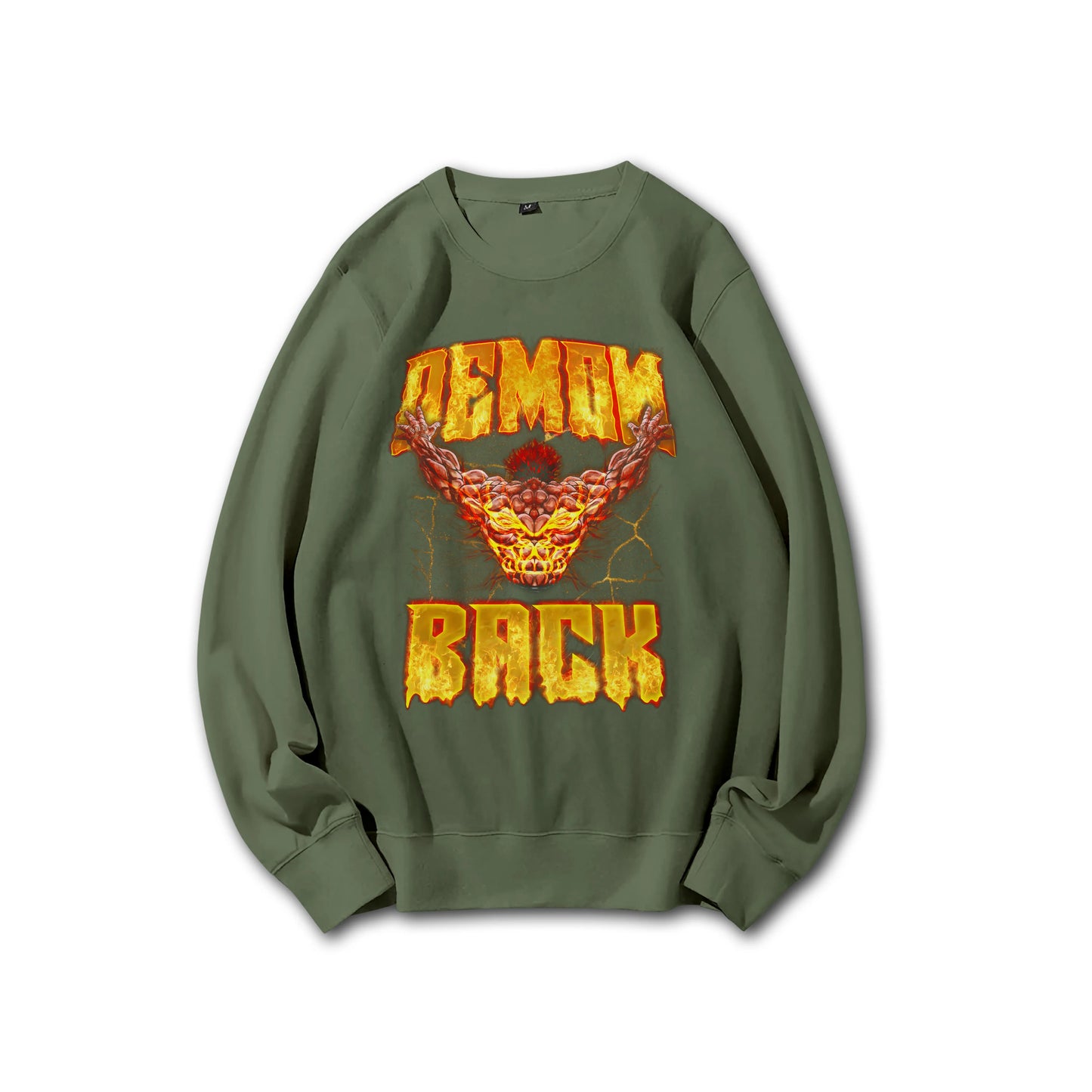 Ultimate Grappler - Yujiro Hanma's Demon Back Sweatshirt