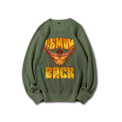 Ultimate Grappler - Yujiro Hanma's Demon Back Sweatshirt