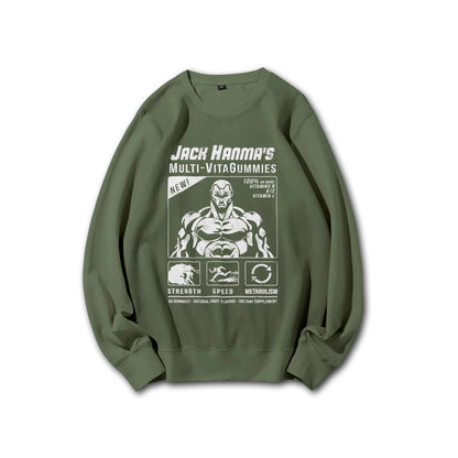 Ultimate Grappler - Jack Hanma's Multi-VitaGummies Sweatshirt