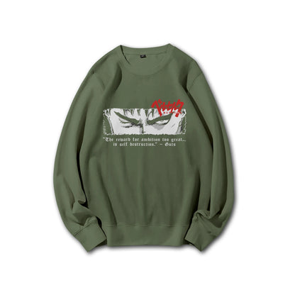 Dark Sword Saga Guts' Gaze V2 Sweatshirt