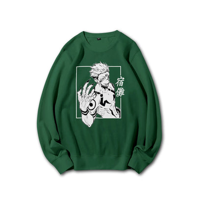 Jujutsu Kaisen Ryomen Sukuna V3 Sweatshirt