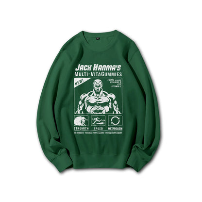 Ultimate Grappler - Jack Hanma's Multi-VitaGummies Sweatshirt
