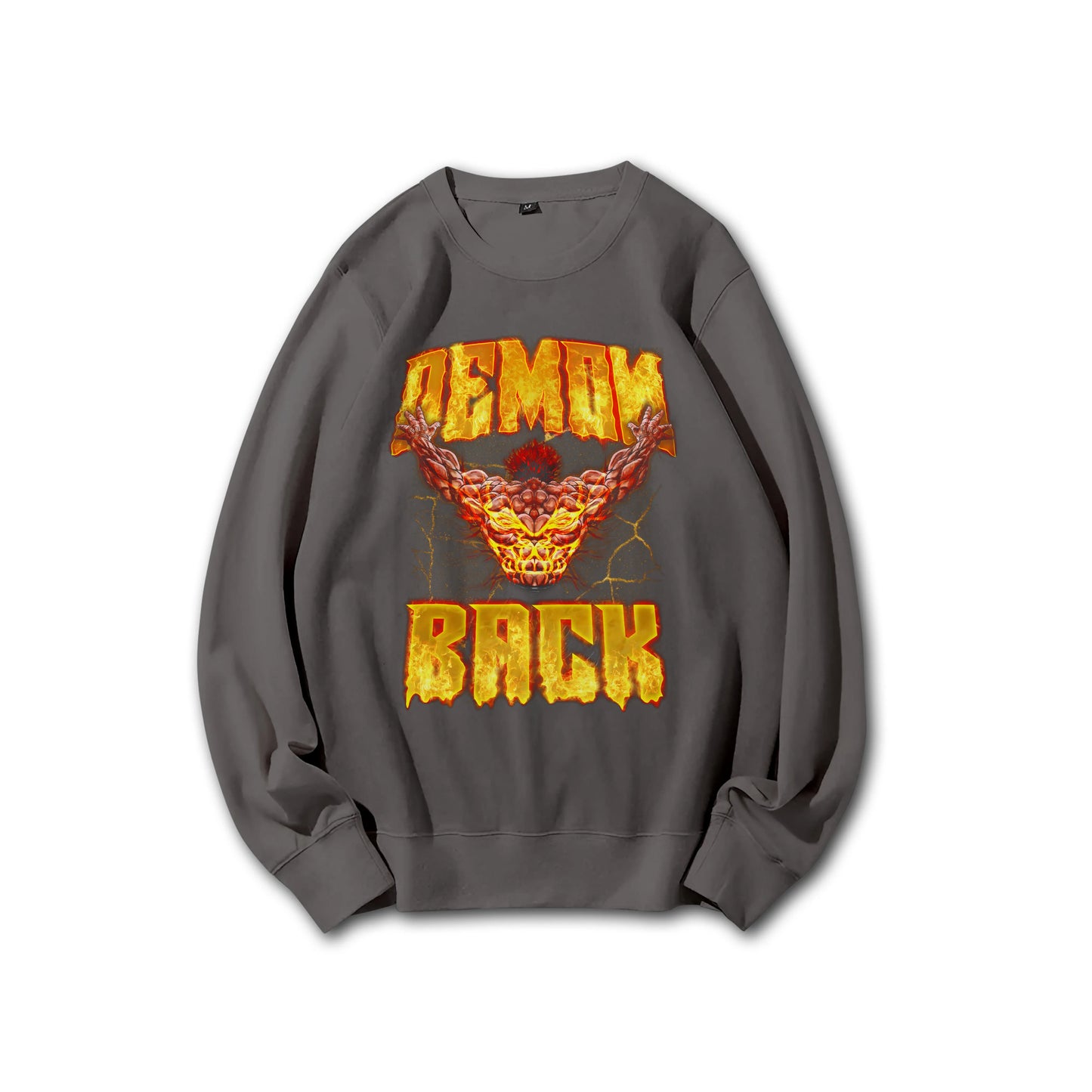 Ultimate Grappler - Yujiro Hanma's Demon Back Sweatshirt