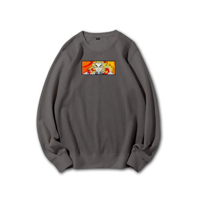Blade of the Demon Hunters Kyojuro Rengoku Fire Hashira Sweatshirt