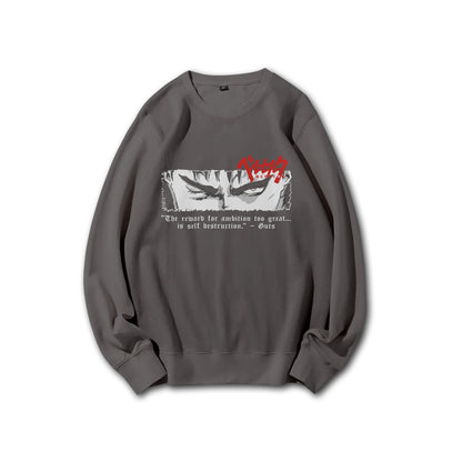 Dark Sword Saga Guts' Gaze V2 Sweatshirt
