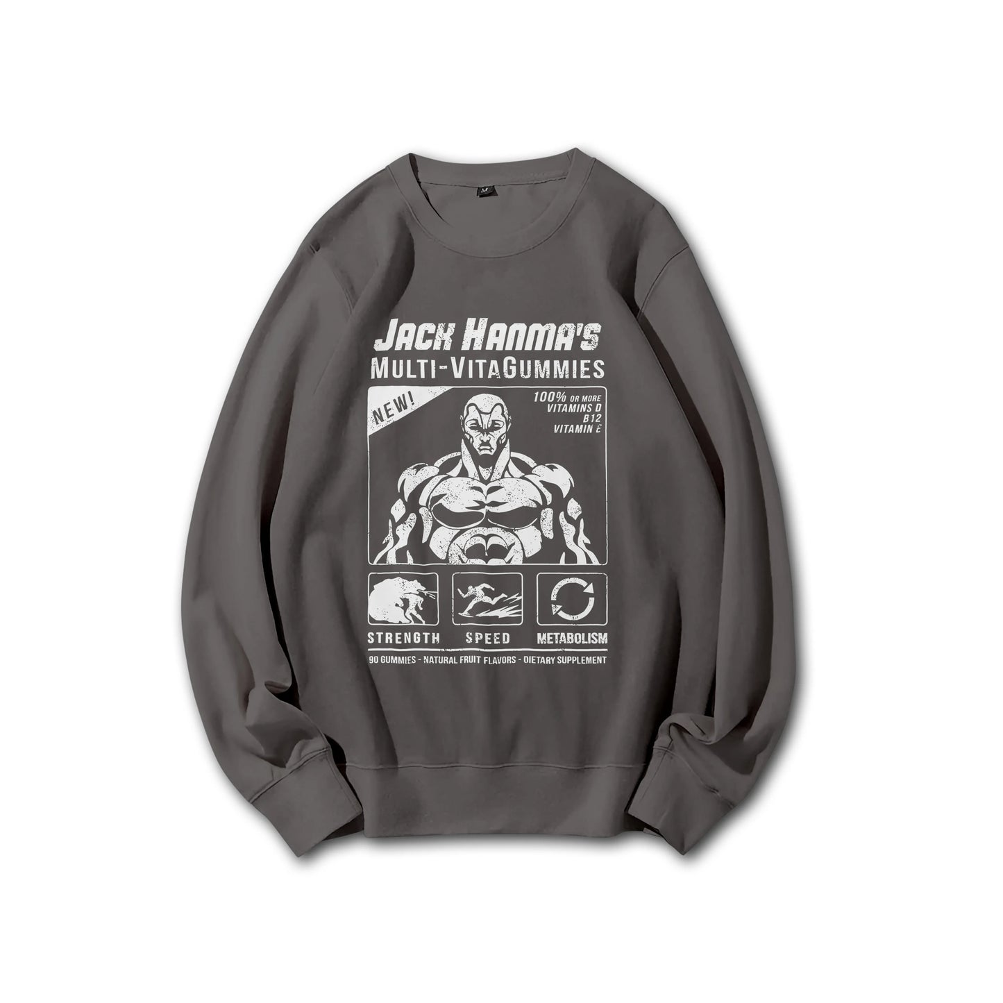 Ultimate Grappler - Jack Hanma's Multi-VitaGummies Sweatshirt