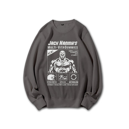 Ultimate Grappler - Jack Hanma's Multi-VitaGummies Sweatshirt