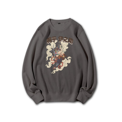 Blade of Demon Hunters Boar Head Fighter Hashibara V2 Sweatshirt