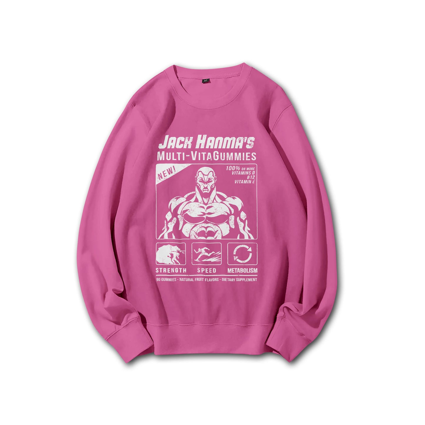 Ultimate Grappler - Jack Hanma's Multi-VitaGummies Sweatshirt