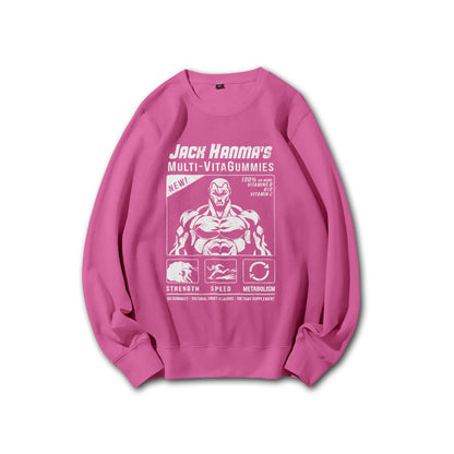Ultimate Grappler - Jack Hanma's Multi-VitaGummies Sweatshirt