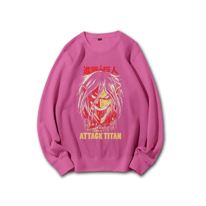 Titan Siege Eren Yeager Attack Titan V2 Sweatshirt